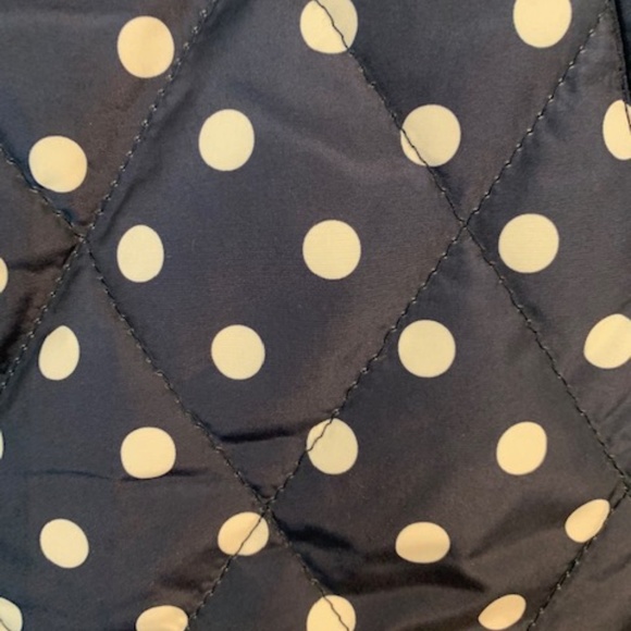 The Limited Navy Polka Dot Lightweight Vest - Picture 3 of 6